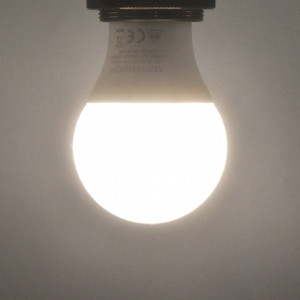 Bec LED opal 11W (75W), 1055 lm, lumina naturala (4500K), A+, Optonica