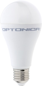 Becuri LED E27, Bec LED 17W, E27, A65, 1710 lm, Optonica, lumina rece (6000 K), IP20, clasa energetica F - savelectro.ro