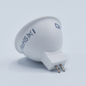Bec led MR16 5W (35W), 400 lm, 110 grade, lumina rece (6000K), opal, Optonica