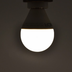 Bec led sferic 8.5W (60W), E14, G45, 806lm, lumina neutra (4500K), opal, Optonica