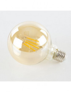 Bec LED Vintage 4W(36W) GTV, G95, E27, lumina calda (2700K), clasa energetica F [2]- savelectro.ro