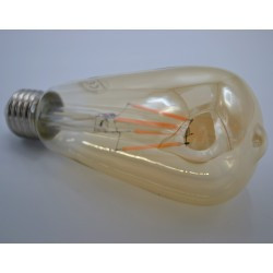 Bec LED Vintage 4W(40W) Braytron, ST64, E27, 350 lm, lumina calda (2200 K), clasa energetica F [3]- savelectro.ro