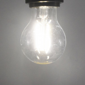 Bec Vintage LED 6W(42W), 630 lm, forma A60, transparent, lumina naturala (4000 K), A+, Optonica