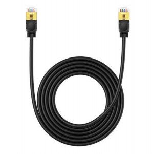 Cablu de retea Ethernet RJ45, Cat 7 10Gb, 5m, negru, Baseus [7]- savelectro.ro