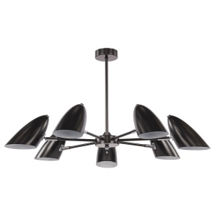 Candelabru Aida MOD033PL-07B, 7xE14, neagra, IP20, Maytoni [3]- savelectro.ro