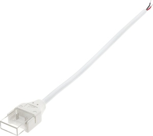 Conectori banda LED, Conector banda led 5050 IP65 cu 15 cm cablu - savelectro.ro