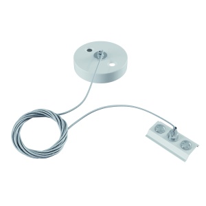 Corpuri de Iluminat Interior, Conector de Suspendare pentru Sine Maytoni, Alb - savelectro.ro