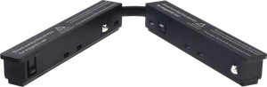Conector drept pentru sina magnetica M15, negru, Optonica [1]- savelectro.ro
