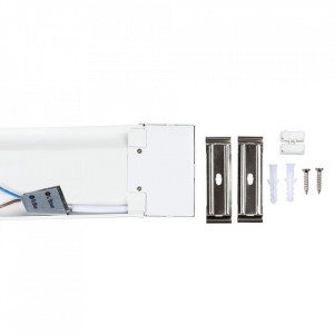 Corp de iluminat liniar cu LED cip SAMSUNG 40W, 4800lm, V-TAC, 120cm, lumina rece [2]- savelectro.ro