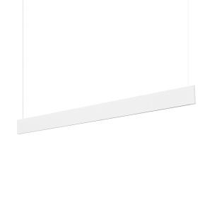 Lustre LED, Corp LED liniar suspendat Steel 24W, 1120lm, lumina calda (3000 K), IP20, alb, Ideal Lux - savelectro.ro