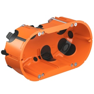 Doze, Doza aparataj pentru rigips, 2 posturi, Kaiser, etansa - savelectro.ro