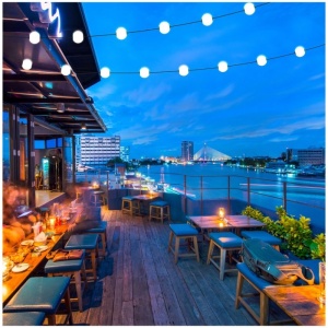 Ghirlanda luminoasa Venezia, 8W, lumina calda(2500 K), 7.74 m, protectie IP67 [11]- savelectro.ro