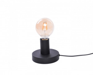 Lampa de birou Bowie 6569, cu intrerupator, 1xE27, neagra, IP20, Rabalux [1]- savelectro.ro