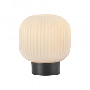 Lampa de birou BR-BV01-00093, cu intrerupator, 1xE27, neagra+alba, IP20, Braytron [1]- savelectro.ro
