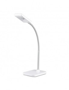 Lampa de birou LED 2586, cu intrerupator touch, orientabila, 3.6W, 260lm, lumina calda, alba, IP20, V-TAC
