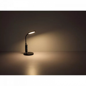 Lampa de birou LED Fruggy 58435B, dimabila, cu intrerupator touch, 9W, 530lm, lumina calda, neutra, rece, alba+crom, IP20, Globo [7]- savelectro.ro