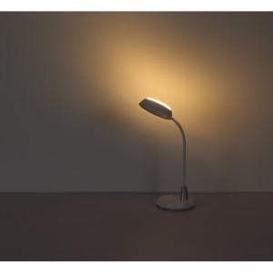 Lampa de birou LED Kirk 12W, flexibila, lumina calda/neutra/rece, 650 lm, dimabila, alba mat, Globo Lighting [12]- savelectro.ro