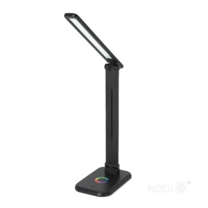 Lampa de birou LED NOBLITE RGB, 7W, lumina calda/neutra/rece, dimabila, neagra, Kobi [5]- savelectro.ro