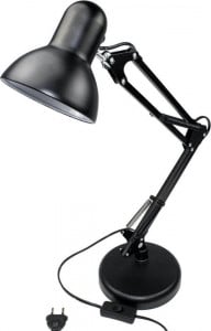 Lampa de birou Lena 1087, cu intrerupator, orientabila 1xE27, neagra, IP20, MasterLED [3]- savelectro.ro