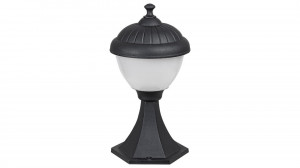 Lampa de exterior Modesto, metal, alb, negru, 1 bec, dulie E27, 7675, Rabalux [1]- savelectro.ro