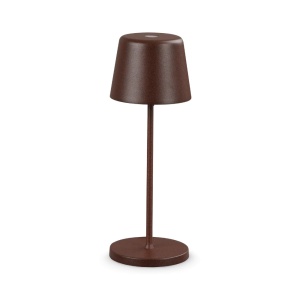 Lampa de masa LED Cute 2.5W, dimabila, IP65, portabila, cafenie, Ideal Lux
