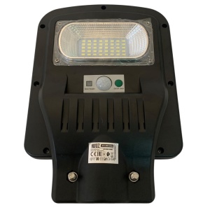 Lampa stradala LED 50W cu panou solar, telecomanda si senzor de miscare incluse, lumina rece(6400 K) [1]- savelectro.ro