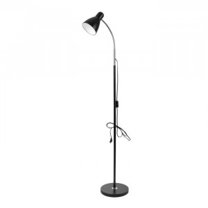 Lampadar Lar LS-1/B, cu intrerupator, 1xE27, negru, IP20, Virone [1]- savelectro.ro