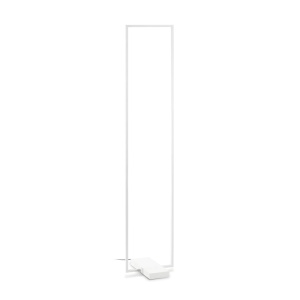 Lampadare, Lampadar LED Frame 30W, lumina calda (3000 K), 1150lm, IP20, alb, Ideal Lux - savelectro.ro