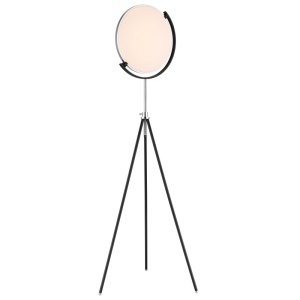 Lampadar LED Miro 24W, telecomanda, reglabil, lumina calda/rece, 1560 lm, IP20, dimabil, negru mat, Globo Lighting [14]- savelectro.ro
