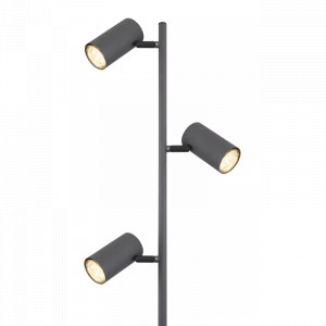 Lampadar Robby 57910SG, cu intrerupator, 3xGU10, natural+antracit, IP20, Globo [4]- savelectro.ro