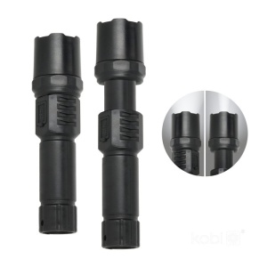 Lanterna LED X-MPR 2, lumina rece (6000 K), focalizare, afisaj baterie, acumulator, neagra, Kobi [3]- savelectro.ro