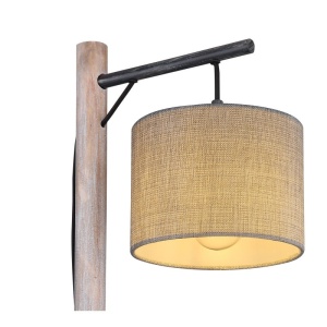 [Lichidare stoc]Veioza Roger 15378T, cu intrerupator, 1xE27, alba+naturala, IP20, Globo [3]- savelectro.ro