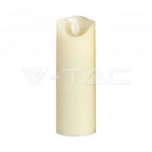 Lumanare LED 10574-VT, alimentare cu baterii, lumina calda, alba, IP20, V-TAC [1]- savelectro.ro