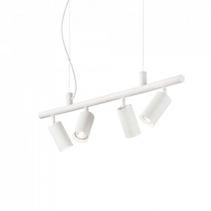Lustra Dynamite 231372, 4xGU10, alba, IP20, Ideal Lux