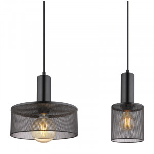 Lustra Jedd 15648-4H, 4xE27, neagra, IP20, Globo Lighting [5]- savelectro.ro