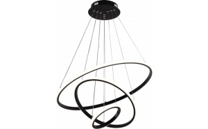 Lustra LED 78W, Optonica, 4480lm, Lumina Calda/Neutra/Rece, Controller, Neagra [2]- savelectro.ro