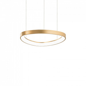 Lustre LED, Lustra LED Gemini 247243, 38W, 3900lm, lumina calda, IP20, aurie, Ideal Lux - savelectro.ro