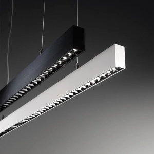 Lustra LED Office, 30W, 2270lm, lumina calda (3000 K), IP20, neagra, Ideal Lux [3]- savelectro.ro