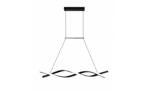 Lustra LED Optonica, 28W, 2240lm, Lumina Calda (3000K), Neagra-Nisipos [1]- savelectro.ro