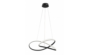Lustra LED Optonica, 30W, 2400lm, Lumina Calda (3000K), Negru Nisipos [1]- savelectro.ro
