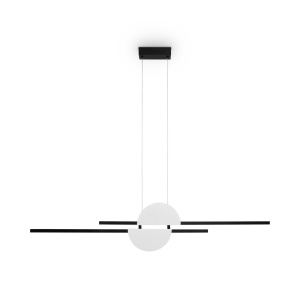 Lustra LED Skyline MOD179PL-L26W4K, 26W, 900lm, lumina neutra, IP20, neagra+alba, Maytoni [3]- savelectro.ro