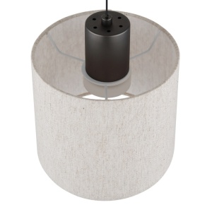 Lustra LED Thea 24W, lumina calda (2700 K), 1150lm, neagra, Globo Lighting [8]- savelectro.ro