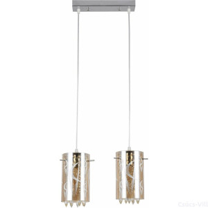 Corpuri de iluminat, Lustra Swall LY-3392, 2xE27, crem, IP20, Klausen - savelectro.ro