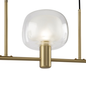 Lustra Vision MOD411PL-03G, 3xE14, aurie+transparenta, IP20, Maytoni [3]- savelectro.ro