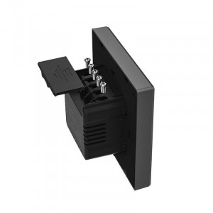Panou de control NSPanel, functie termostat, 2 butoane fizice, montaj incastrat, negru, Sonoff [3]- savelectro.ro
