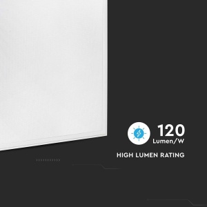 Panou LED incastrat V-TAC, 595x595mm, 40W, 4950 lm, lumina rece, alb, IP20 [6]- savelectro.ro