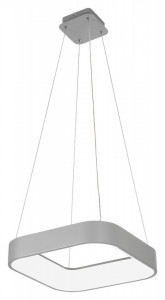 Pendul Adeline LED, metal, gri, alb, cu telecomanda, 1800 lm, temperatura de culoare ajustabila (3000-6000K), 3927, Rabalux