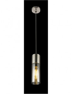 Pendul Annika 21000HN, 1xE27, fumuriu+nichel mat, IP20, Globo [5]- savelectro.ro