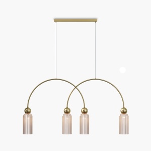 Pendule, Pendul Antic, 4xE14, auriu, transparent, Maytoni - savelectro.ro