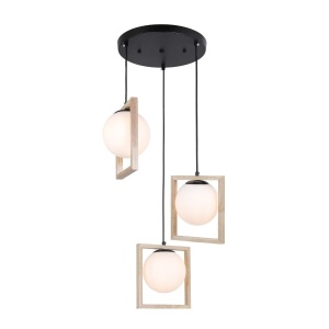 Pendul Artful SP3, 3xE27, alb, Klausen [5]- savelectro.ro